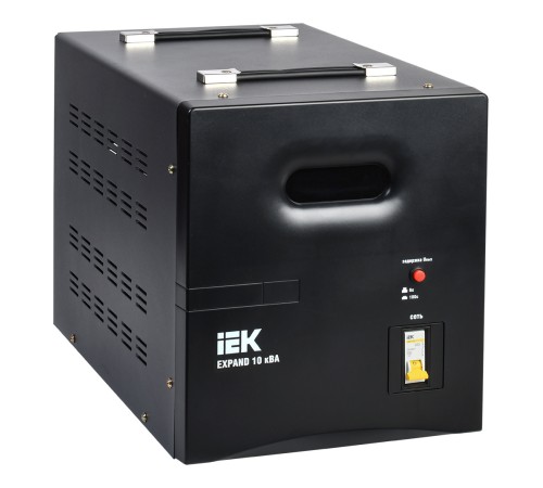 Стабилизатор напряжения IEK Expand 10кВА однофазный черный (IVS21-1-010-11) Стабилизатор напряжения IEK Expand 10кВА однофазный черный (IVS21-1-010-11)