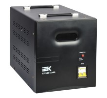 Стабилизатор напряжения IEK Expand 12кВА однофазный черный (IVS21-1-012-11)