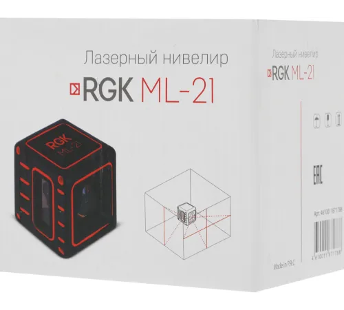 Лазерный нивелир RGK ML-21 Лазерный нивелир RGK ML-21