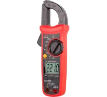 Клещи токоизмерительные RGK CM-10 цифр. измер.ток:переменный/постоянный красный/черный (776417)