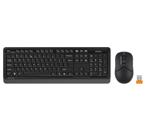 Клавиатура + мышь A4Tech Fstyler FG1012 клав:черный/серый мышь:черный USB беспроводная Multimedia Клавиатура + мышь A4Tech Fstyler FG1012 клав:черный/серый мышь:черный USB беспроводная Multimedia