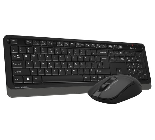 Клавиатура + мышь A4Tech Fstyler FG1012 клав:черный/серый мышь:черный USB беспроводная Multimedia Клавиатура + мышь A4Tech Fstyler FG1012 клав:черный/серый мышь:черный USB беспроводная Multimedia