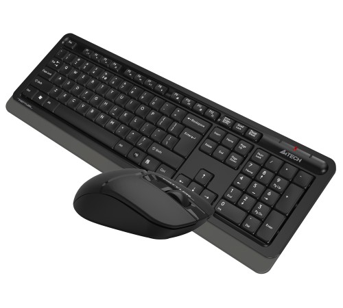 Клавиатура + мышь A4Tech Fstyler FG1012 клав:черный/серый мышь:черный USB беспроводная Multimedia Клавиатура + мышь A4Tech Fstyler FG1012 клав:черный/серый мышь:черный USB беспроводная Multimedia