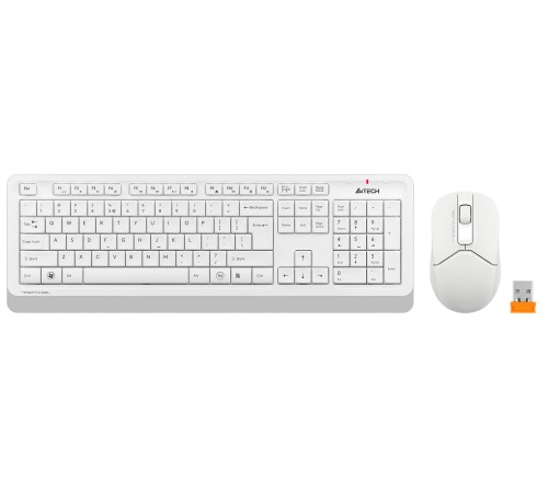 Клавиатура + мышь A4Tech Fstyler FG1012 клав:белый мышь:белый USB беспроводная Multimedia Клавиатура + мышь A4Tech Fstyler FG1012 клав:белый мышь:белый USB беспроводная Multimedia