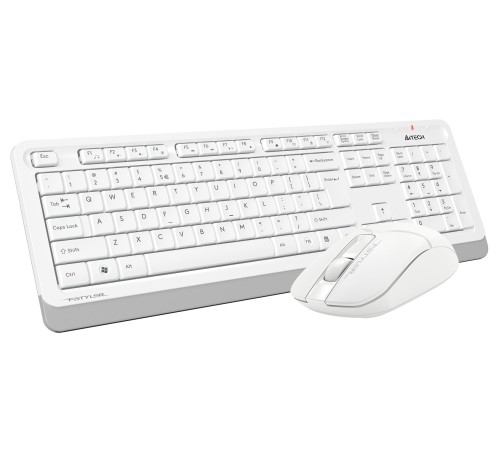 Клавиатура + мышь A4Tech Fstyler FG1012 клав:белый мышь:белый USB беспроводная Multimedia Клавиатура + мышь A4Tech Fstyler FG1012 клав:белый мышь:белый USB беспроводная Multimedia