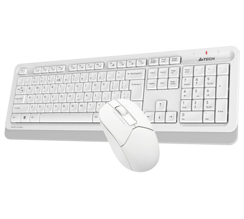 Клавиатура + мышь A4Tech Fstyler FG1012 клав:белый мышь:белый USB беспроводная Multimedia Клавиатура + мышь A4Tech Fstyler FG1012 клав:белый мышь:белый USB беспроводная Multimedia