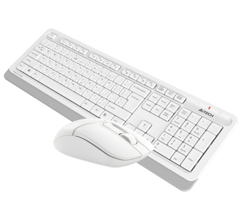 Клавиатура + мышь A4Tech Fstyler FG1012 клав:белый мышь:белый USB беспроводная Multimedia Клавиатура + мышь A4Tech Fstyler FG1012 клав:белый мышь:белый USB беспроводная Multimedia