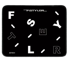Коврик для мыши A4Tech FStyler FP25 черный/белый 250x200x2мм