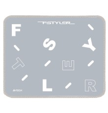 Коврик для мыши A4Tech FStyler FP25 серый/белый 250x200x2мм