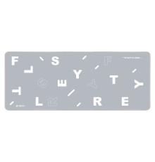 Коврик для мыши A4Tech FStyler FP75 серый/белый 750x300x2мм