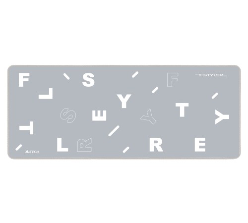 Коврик для мыши A4Tech FStyler FP75 серый/белый 750x300x2мм Коврик для мыши A4Tech FStyler FP75 серый/белый 750x300x2мм