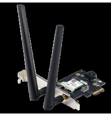 Сетевой адаптер ASUS PCE-BE6500 WiFi 7 Bluetooth 5.4 2882+2882+688Mbps 6GHz/5GHz/2.4GHz