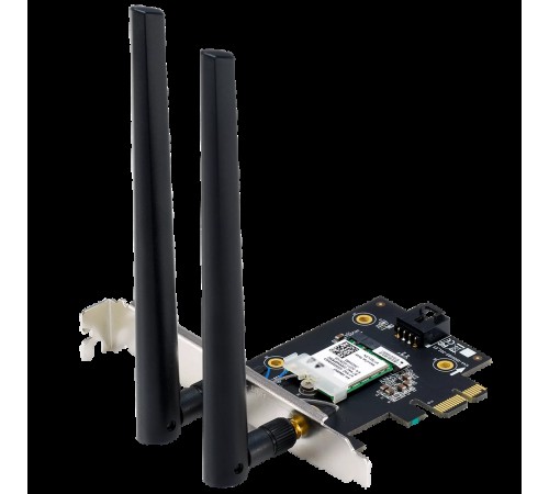 Сетевой адаптер ASUS PCE-BE6500 WiFi 7 Bluetooth 5.4 2882+2882+688Mbps 6GHz/5GHz/2.4GHz