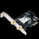 Сетевой адаптер ASUS PCE-BE6500 WiFi 7 Bluetooth 5.4 2882+2882+688Mbps 6GHz/5GHz/2.4GHz