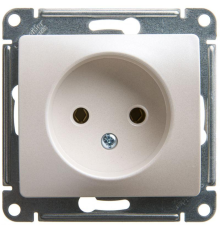 Systeme electric GSL000641 GLOSSA РОЗЕТКА без заземления, 16А, 250В, механизм, ПЕРЛАМУТР