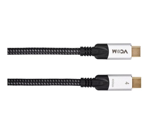 Кабель USB4 TypeC(M)--TypeC(M), 5K@60Hz, 40GBps, PD 240W, 5A, VCOM, 1.2м <CU560-1.2M> Кабель VCOM USB Type-C M/USB Type-C M (CU560-1.2M) Кабель USB4 TypeC(M)--TypeC(M), 5K@60Hz, 40GBps, PD 240W, 5A, VCOM, 1.2м <CU560-1.2M> Кабель VCOM USB Type-C M/USB Type-C M (CU560-1.2M)