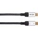 Кабель USB4 TypeC(M)--TypeC(M), 5K@60Hz, 40GBps, PD 240W, 5A, VCOM, 1.2м <CU560-1.2M> Кабель VCOM USB Type-C M/USB Type-C M (CU560-1.2M)