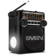 Радиоприемник портативный Sven SRP-355 черный USB SD/microSD