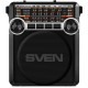 Радиоприемник портативный Sven SRP-355 черный USB SD/microSD