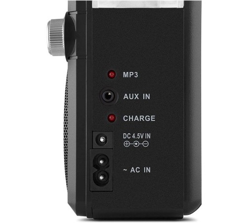 Радиоприемник портативный Sven SRP-355 черный USB SD/microSD