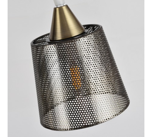 Светильник Hiper Wink H229-3 подвес. цв.св.:белый бронзовый