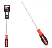 Шлицевая DL3449 SL6x150мм сталь S2, матовый стержень, двухкомпонентная прорезиненная рукоять