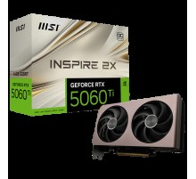 Видеокарта MSI RTX5060Ti INSPIRE 2X OC 16GB GDDR7 128bit 3xDP HDMI 2FAN RTL