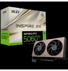 Видеокарта MSI RTX5060Ti INSPIRE 2X OC 16GB GDDR7 128bit 3xDP HDMI 2FAN RTL