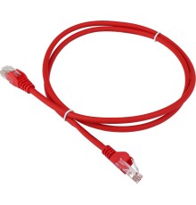 Патч-корд Lanmaster LAN-PC45/U5E-10-RD UTP вилка RJ-45-вилка RJ-45 кат.5е 10м красный LSZH (уп.:1шт)