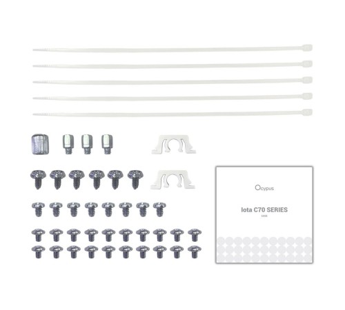 Корпус Ocypus Iota C70 ARGB без БП White (Iota-C70-WHD600XX-GL)