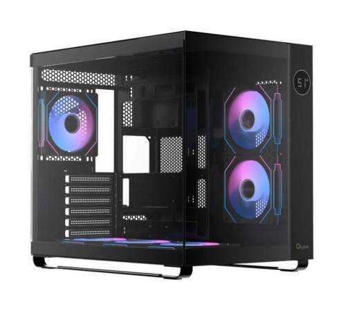 Корпус Ocypus Iota C70 ARGB без БП Black (Iota-C70-BKD600XX-GL)