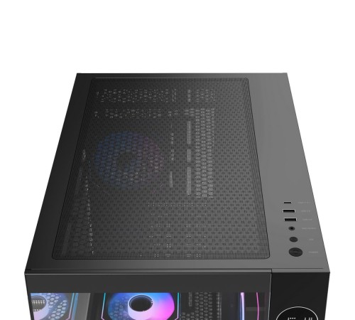 Корпус Ocypus Iota C70 ARGB без БП Black (Iota-C70-BKD600XX-GL)