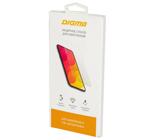 Защитное стекло для экрана Digma черный для Xiaomi Redmi 10 2.5D 1шт. (DGG2XR10AA) Защитное стекло для экрана Digma черный для Xiaomi Redmi 10 2.5D 1шт. (DGG2XR10AA)