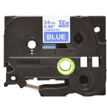 Картридж для принтеров Brother TZe555: для печати наклеек белым на синем фоне, ширина: 24 мм (TZe555)