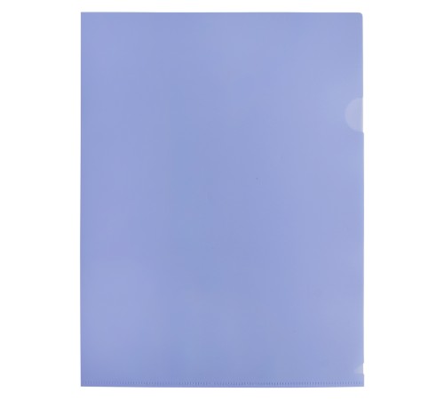 Папка-уголок Бюрократ Pastel EPAST/VIO A4 пластик 0.18мм фиолетовый