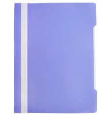 Папка-скоросшиватель Бюрократ Pastel -PSLPAST/VIO A4 прозрач.верх.лист пластик фиолетовый 0.14/0.18