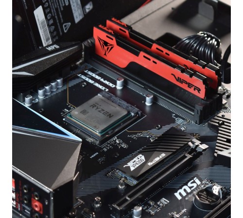Память DDR4 32Gb 3600MHz Patriot PVE2432G360C0 Viper Elite II RTL Gaming PC4-28800 CL20 DIMM 288-pin 1.35В