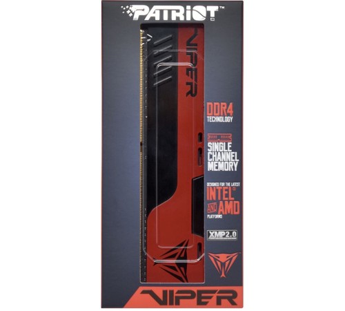 Память DDR4 32Gb 3600MHz Patriot PVE2432G360C0 Viper Elite II RTL Gaming PC4-28800 CL20 DIMM 288-pin 1.35В