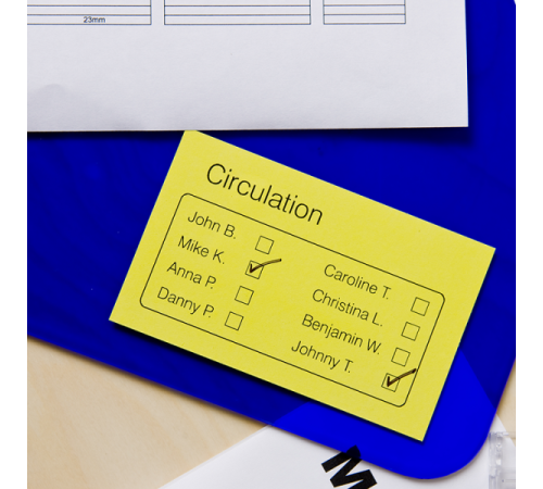 Картридж для принтеров Brother DK44605: для печати наклеек черным на желтом фоне, 62 мм x 30,48 м (DK44605)