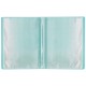 Папка с 20 прозр.вклад. Бюрократ Pastel PAST20BLUE A4 пластик 0.5мм торц.карм с бум. встав голубой