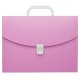 Портфель Бюрократ Pastel PASTPP01PINK 1 отдел. A4 пластик 0.7мм розовый