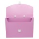Портфель Бюрократ Pastel PASTPP01PINK 1 отдел. A4 пластик 0.7мм розовый