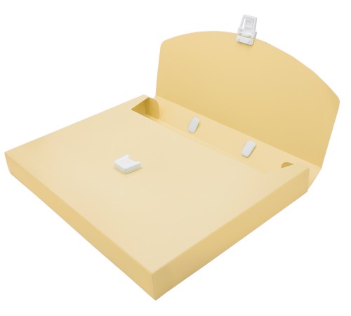 Портфель Бюрократ Pastel PASTPP01YEL 1 отдел. A4 пластик 0.7мм желтый Портфель Бюрократ Pastel PASTPP01YEL 1 отдел. A4 пластик 0.7мм желтый