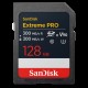 Карта памяти SanDisk Extreme PRO 128GB SDXC Memory Card up to 300MB/s, UHS-II, Class 10, U3, V90