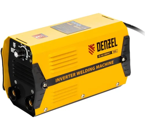 Сварочный аппарат Denzel DS-160 Compact инвертор ММА DC 4.96кВт Сварочный аппарат Denzel DS-160 Compact инвертор ММА DC 4.96кВт