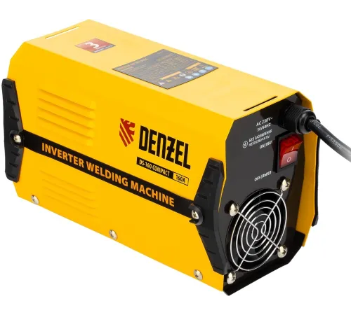 Сварочный аппарат Denzel DS-160 Compact инвертор ММА DC 4.96кВт Сварочный аппарат Denzel DS-160 Compact инвертор ММА DC 4.96кВт