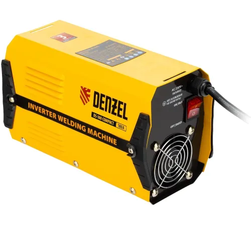Сварочный аппарат Denzel DS-180 Compact инвертор ММА DC 5.7кВт Сварочный аппарат Denzel DS-180 Compact инвертор ММА DC 5.7кВт