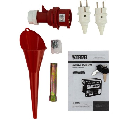 Генератор Denzel PS 80 E-3 6.6кВт Генератор Denzel PS 80 E-3 6.6кВт