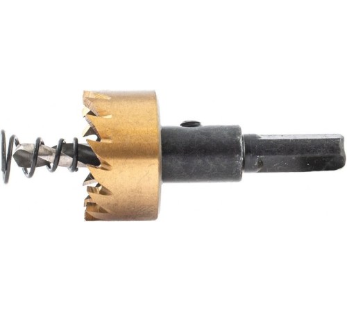 Коронка Denzel 724105 по металлу Д=26мм (1пред.) для дрелей