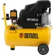 Компрессор поршневой Denzel DK1500/24,Х-PRO масляный 230л/мин 24л 1500Вт желтый/черный